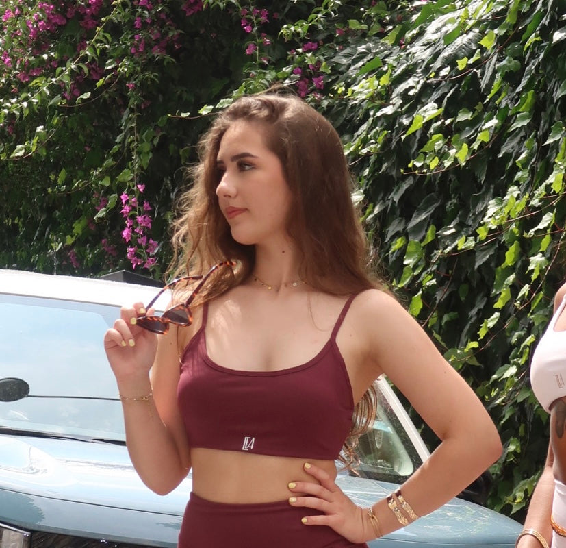 Brassière Seamless™ Bordeaux - LIARA