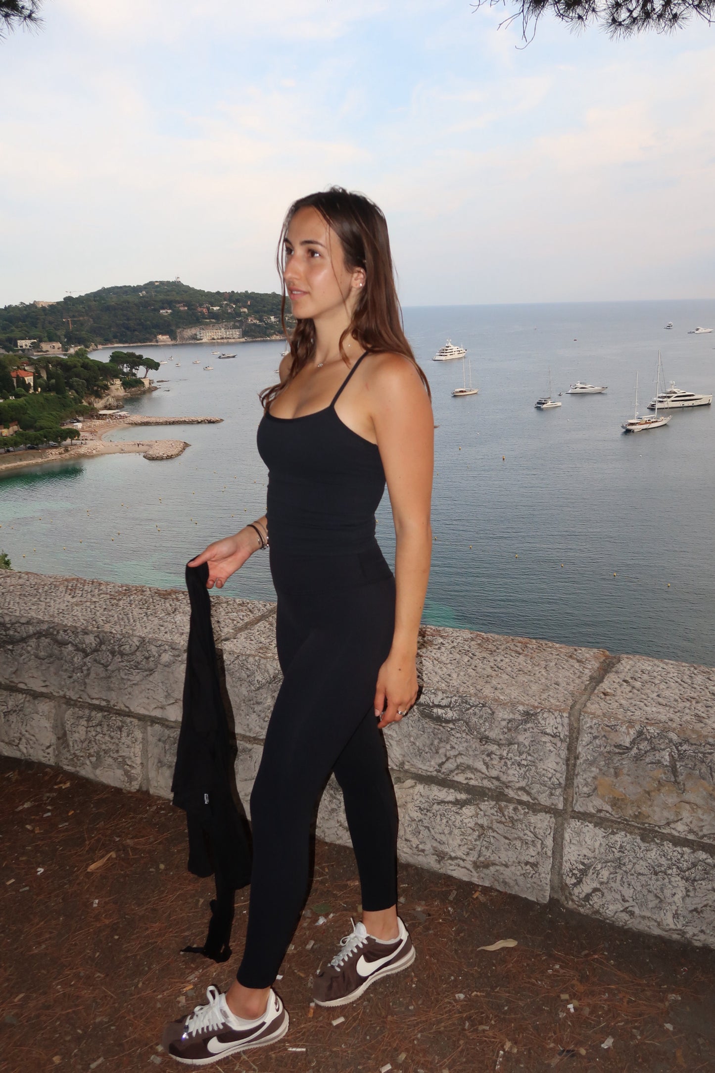 TANK TOP DE YOGA - "LIMA" NOIR